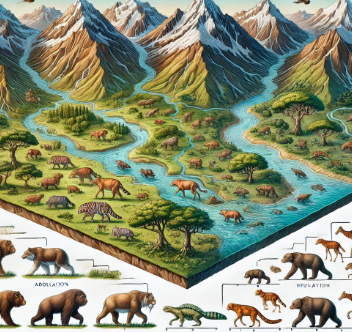 Примеры географического видообразования